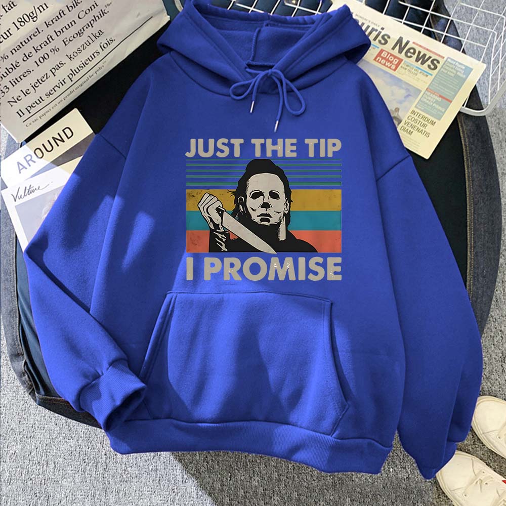 Michael Myers Halloween Horror ClassicMovie Hoodie Oversize for Autumn Winter Retro Sweatshirtfunko Pop Clothing