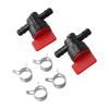 Convenient Shut Off Valves Power Equipment Replacement *Color: Kit Parts 1/4\" Straight 2pcs Small Engines Engine