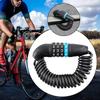Bicycle Helmet Lock Bike Cable Locks Portable Lost Prevent Small Combination Wire