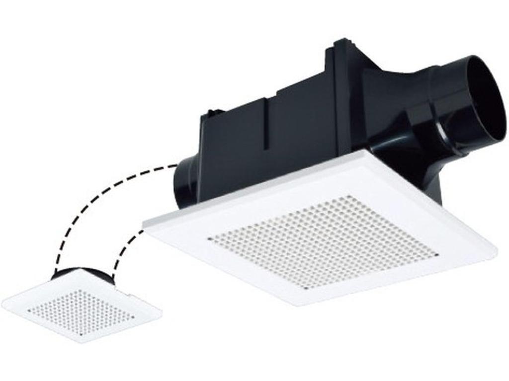 Mitsubishi Electric Ceiling Recessed Ventilation Low Noise Type for 2 Rooms (MITSUBISHI ELECTRIC) Fan, VD-10ZFC14