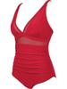 2024 European & American Sexy Transparent One-Piece Backless Swimsuit