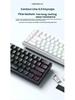 K61 Compact RGB Mechanical Keyboard - 61-Key Portable for Laptop & Office Gaming with Blue, Brown, Red Switch Options
