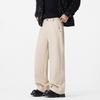 High-end Pendant Feeling Old Money Style Casual Pants Men's Autumn and Winter Loose Straight Sweatpants Wholesale