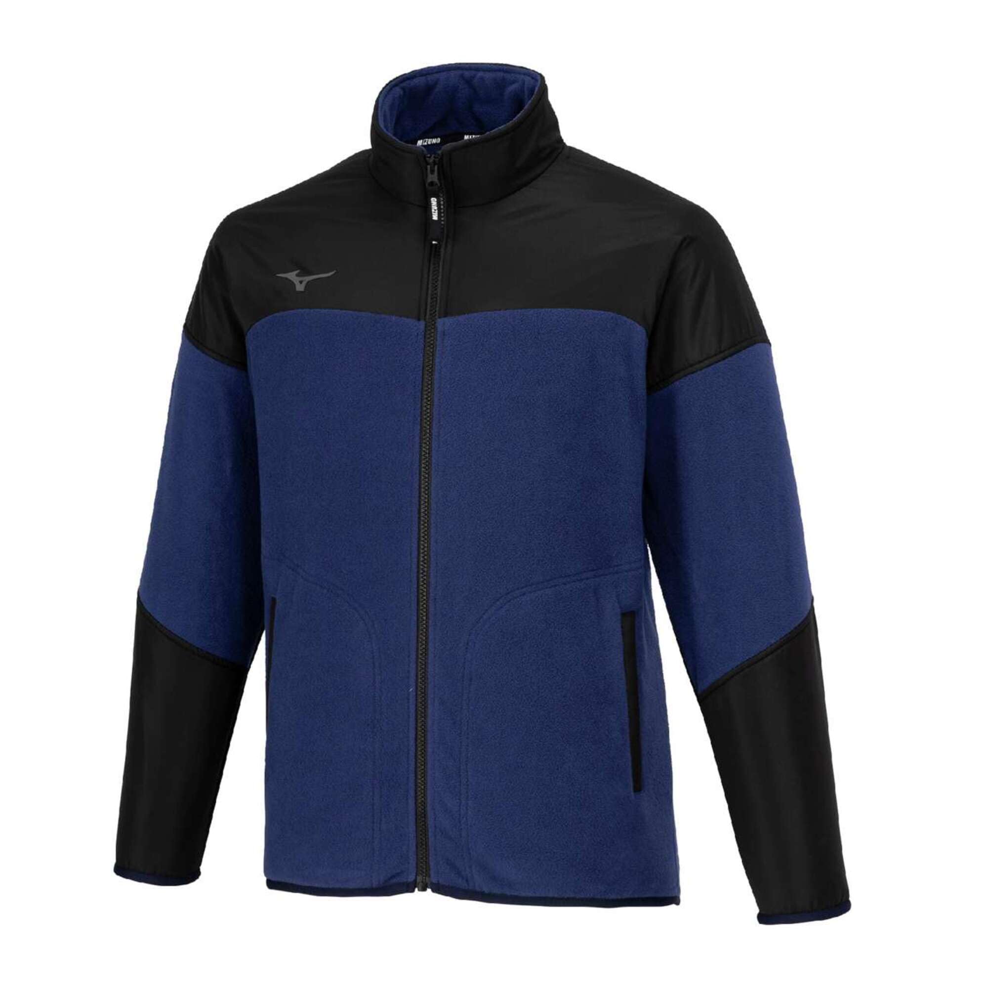 

Mizuno Tennis Wear Fleece Standard Estate Blue Jacket, Water-Repellent, Silhouette, 62MCB520,
