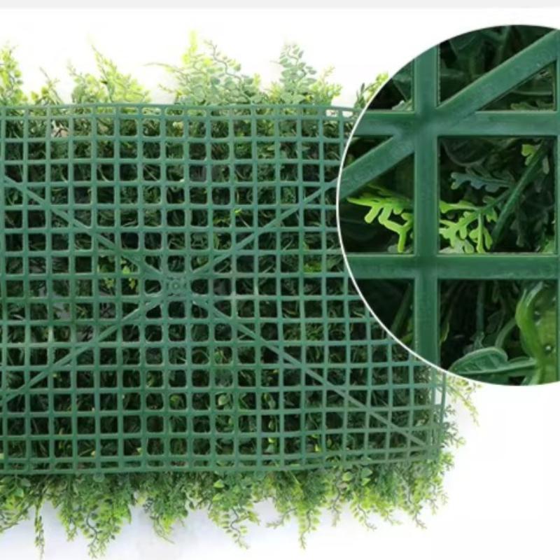 Green Plant Wall Decoration Grass Indoor Balcony Background Plastic Artificial Turf for Outdoor Wall Mounted Floral Arrangement