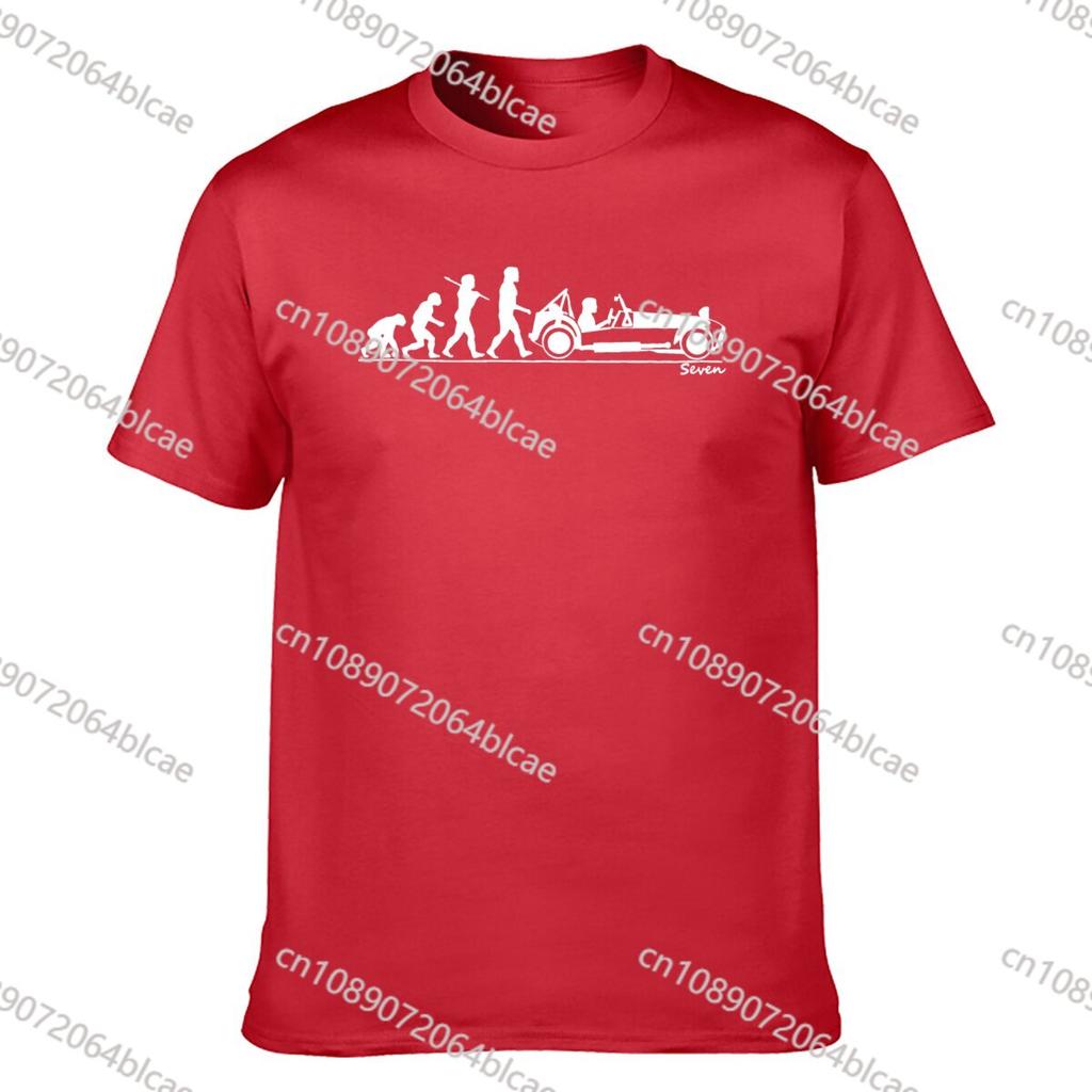 Caterham Seven 7 T-Shirt Evolution of Unisex T-Shirt Hemd