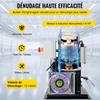 1,5-38MM Automatische Kabelstripper 370W Soorten Metalen Kabel Draadstripper Met 10 Messen Aangedreven Elektrische Kabelstripper 15 M/Min