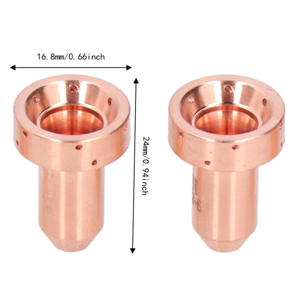 5pcs 9-8212 Plasma Cutter Nozzle Copper Plasma Welding Accessories For Cutting Torch