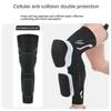 1Pc Adult Knee Braces, Crashproof Knee & Calf Pads, Thigh Compression Leg Sleeves Protection For Youth Adults Basketball Running
