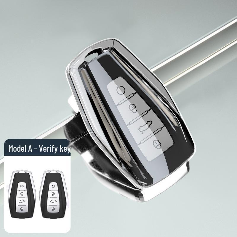 Compatible Car Key Case for Geely Models: Xingyue L, Dihao L, Xingrui, Binyue, Boyue X, Jiaji, Haoyue, Vision