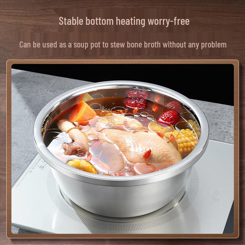 Sansigang 304 Thickened Stainless Steel Kitchen Basin Set