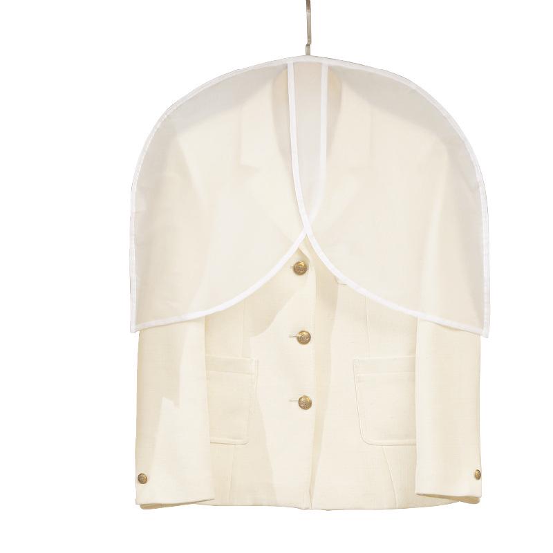 

Transparent PEVA Half-Body Suit and Overcoat Dust Cover for Wardrobe