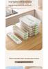 Narrow-Edge Food-Grade Multi-Layer Dumpling Storage Box with Non-Stick Bottom, Fresh-Keeping, Sealed for Refrigerator Side Door.