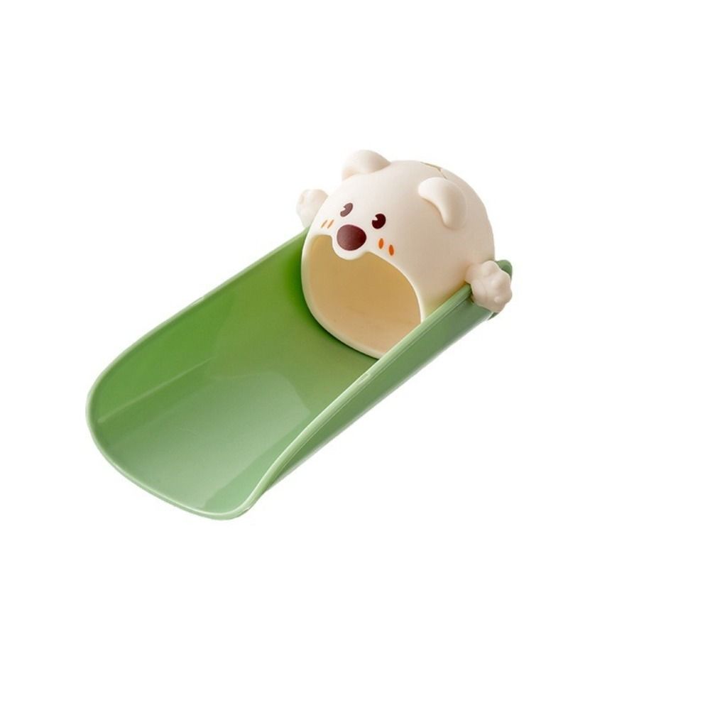 

Adjustable Nozzle Cute Faucet Extender Water Saving Baby Hand-washing Faucet Kitchen зелёный