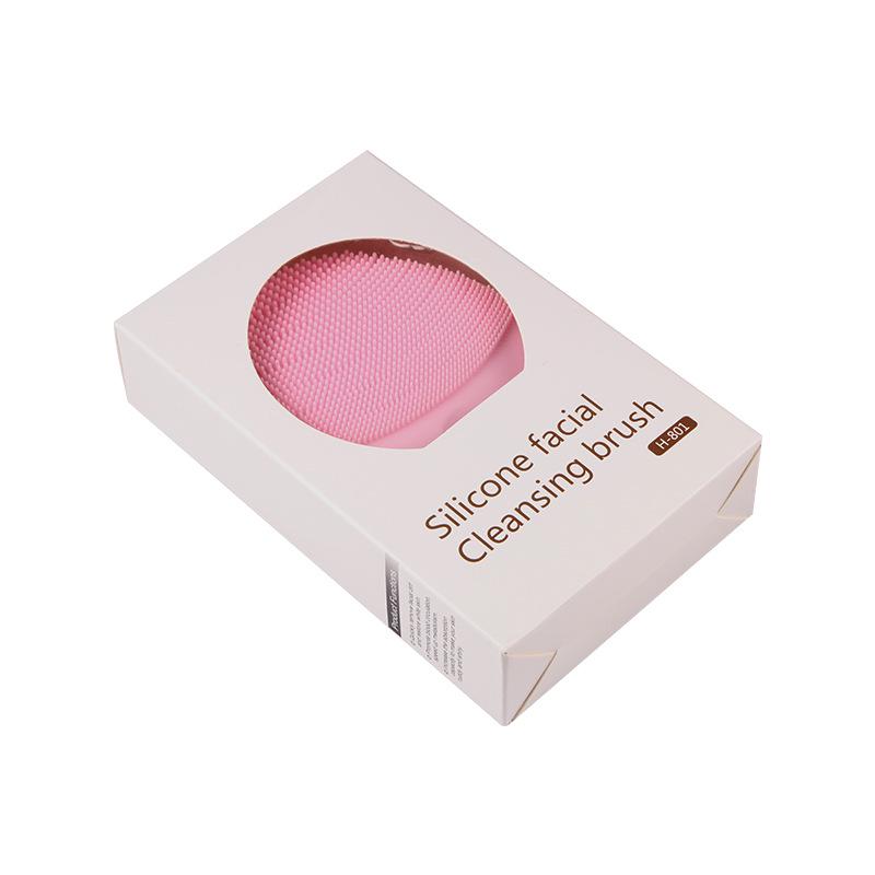 Silicone Electric Facial Cleansing Brush with Facial Vibration Cleanser