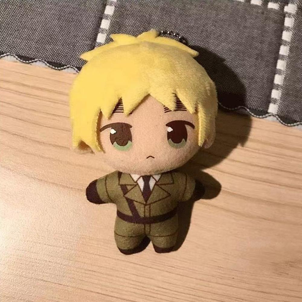 9cm Hetalia England Plüschanhänger Hetalia Ivan Braginsky Hetalia Achsenmächte Amerika Plüschtiere Film Stofftiere Geschenk für Fans