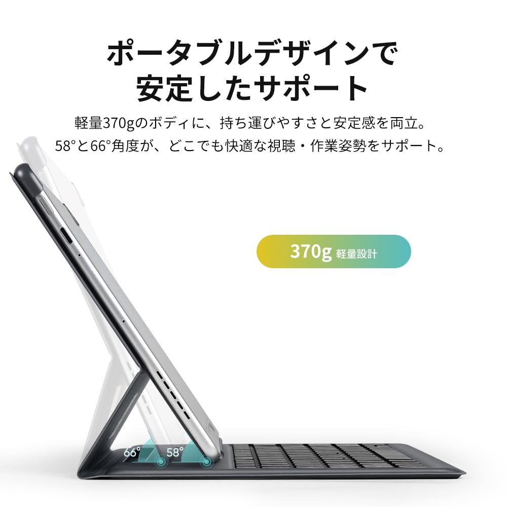 XPPen Magic Note Pad 78 Portable Keyboard, Keys, Bluetooth, Slim,