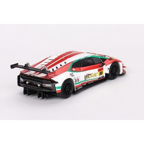 MINI GT 1/64 Scale Lamborghini Huracan GT3 EVO SUPER GT Series 2023 #88 JLOC Lamborghini GT3 JLOC Left-Hand Drive Japan Exclusive Finished Model