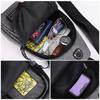 2025 New Men's Oxford Chest Bag Multi-functional Sports Outdoor Crossbody Bag Leisure Headset Shoulder Bag