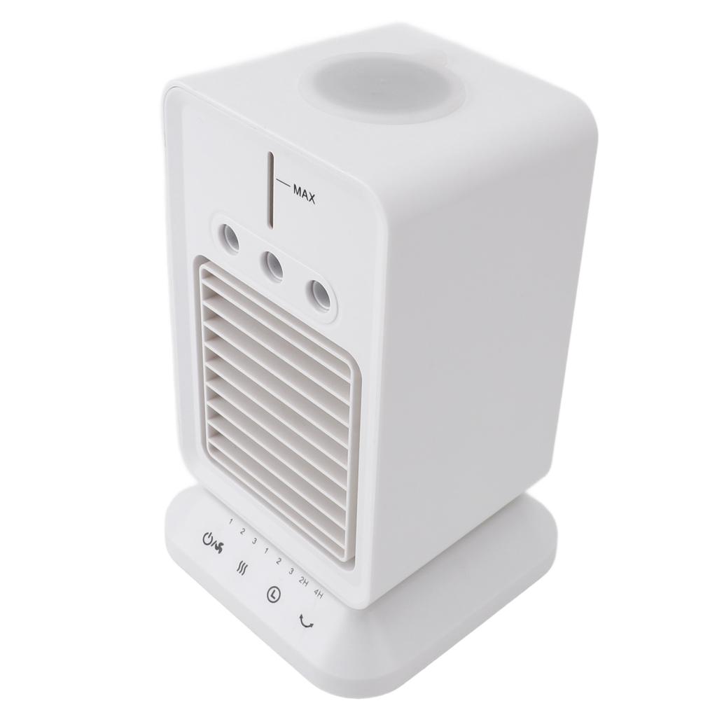 Portable Air Conditioner Multifunctional 3 Levels Oscillating Spray Humidifier Fan Desktop Water