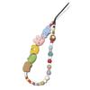 Dopamine Cartoon Animal Phone Lanyard: Colorful Anti-Lost Wrist Strap with Pendant for Women
