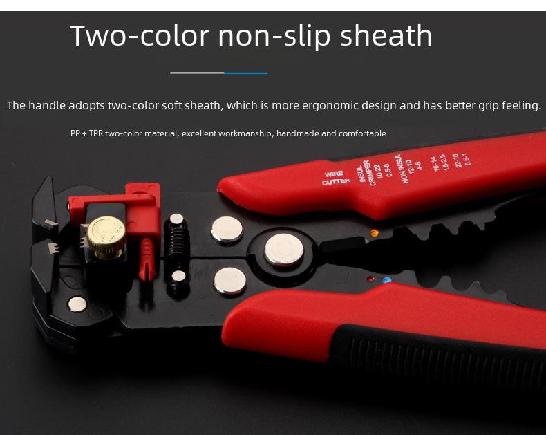 Multifunktionale automatische Abisolierzange mit importierter Technologie für Elektriker
