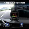 A205 Head-Up-Display Bordcomputer OBD2-Anzeige Geschwindigkeit Kraftstoffverbrauch Temperaturanzeige Intelligentes digitales Multifunktionsinstrument
