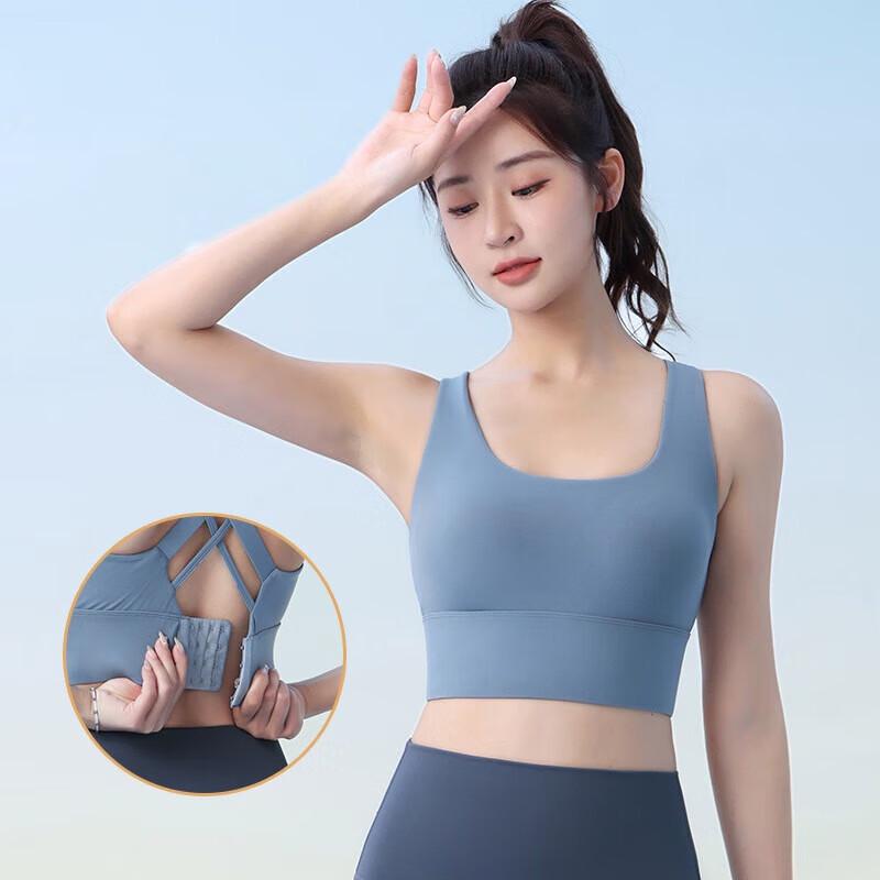 Женский спортивный бюстгальтер Yimai с высокой поддержкой, жилет для бега