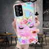 Pink Unicorn Rainbow Phone Case For Samsung Galaxy A12 A22 A32 A52 A72 A02S A51 A50S A71 A70 A31 A20S Note 20 Ultra S10 A10S Gal