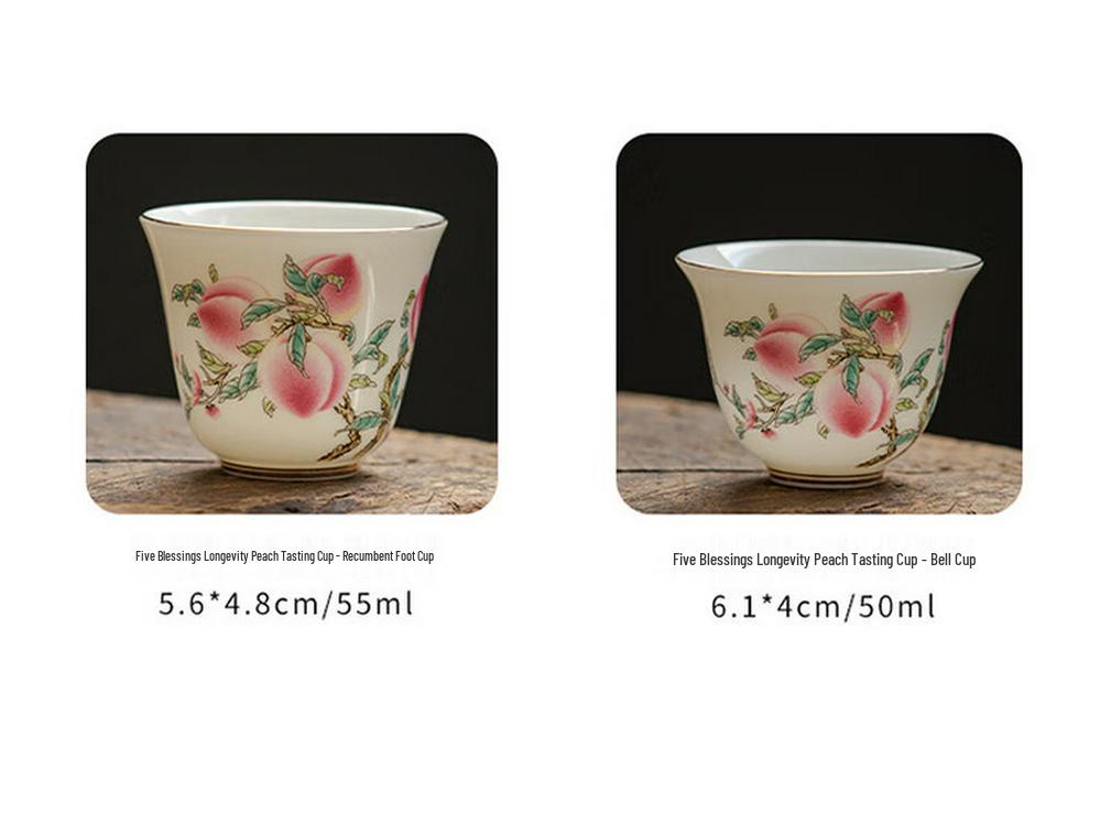 Chaxun Dehua Suet Jade White Porcelain Teacup