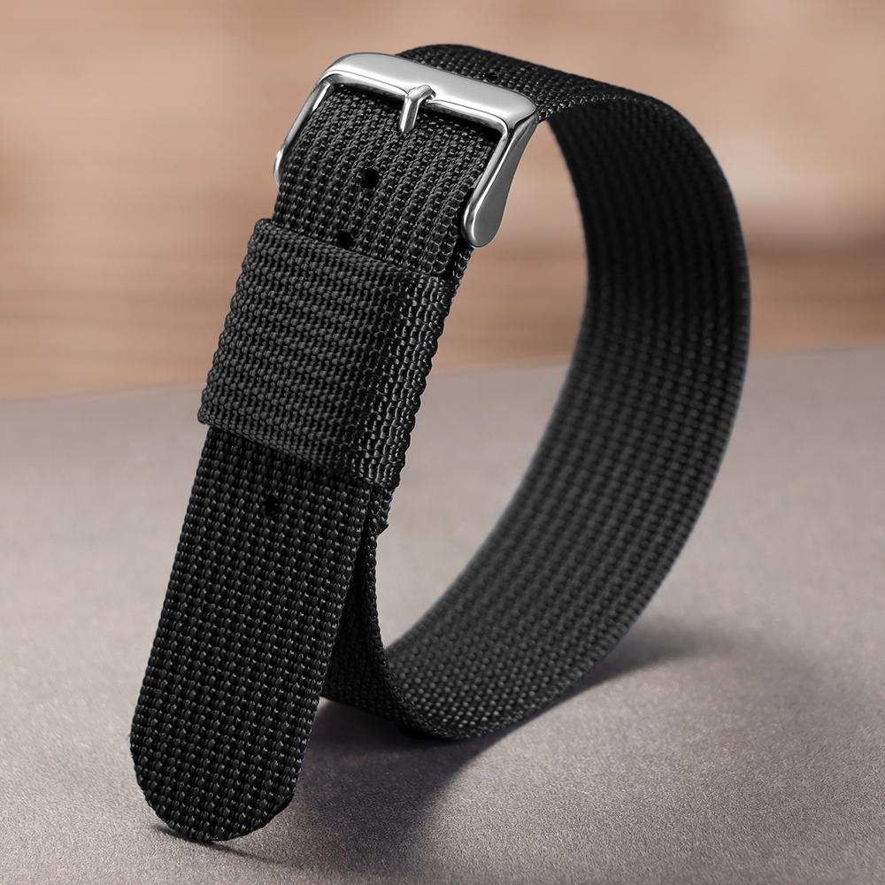 Nylon Watch Band 18mm 20mm 22mm Comfortable Watch Straps for Omega for Seiko Military Sports Watch Strap for Men Women Watchband
