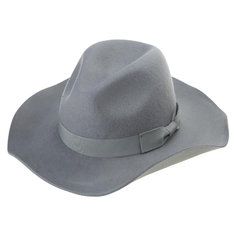 Chapéu Homburg de Lã Chapéu Exótico para Mulheres Homens Adereços para Fotos Western para Homens Mulheres Uso Unissex Chapelaria