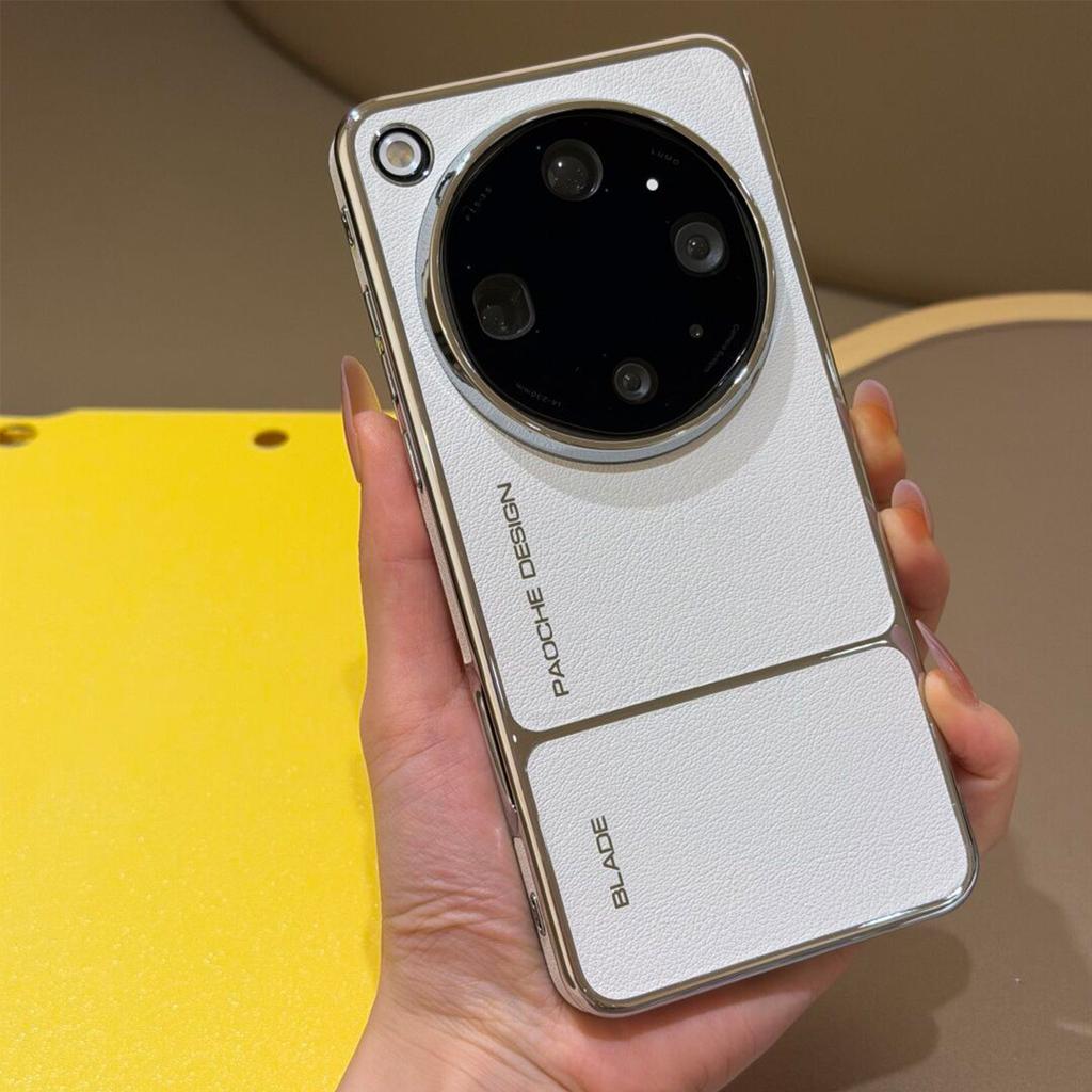 For OPPO Find X9 Ultra Case Magnetic For MagSafe Luxury Leather Electroplating PC Border Phone Cover Shockproof Bumper