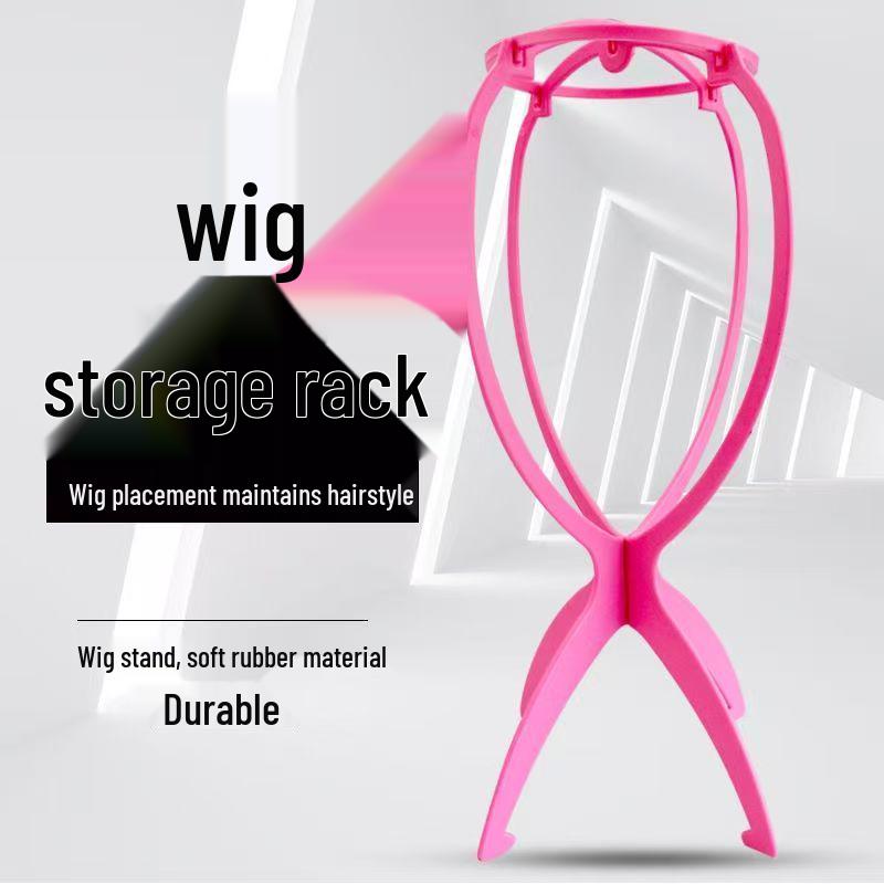 Wig Stand: Easy-to-Assemble, Disassemble, and Store Headgear and Hairpieces
