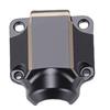 Rear Axle Cover Fit for SCX30 1Celsius30 RC Crawler Brass Electrocoated RC Rear Axle Differential Housing Cover for Upgrade