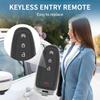 Keyless Entry Remote for Ford Edge Explorer 2011-2015 315Mhz M3N5WY8609 4 Button Reusable | Control Replacement Car Key Fob 1 Pcs for Ford Taurus