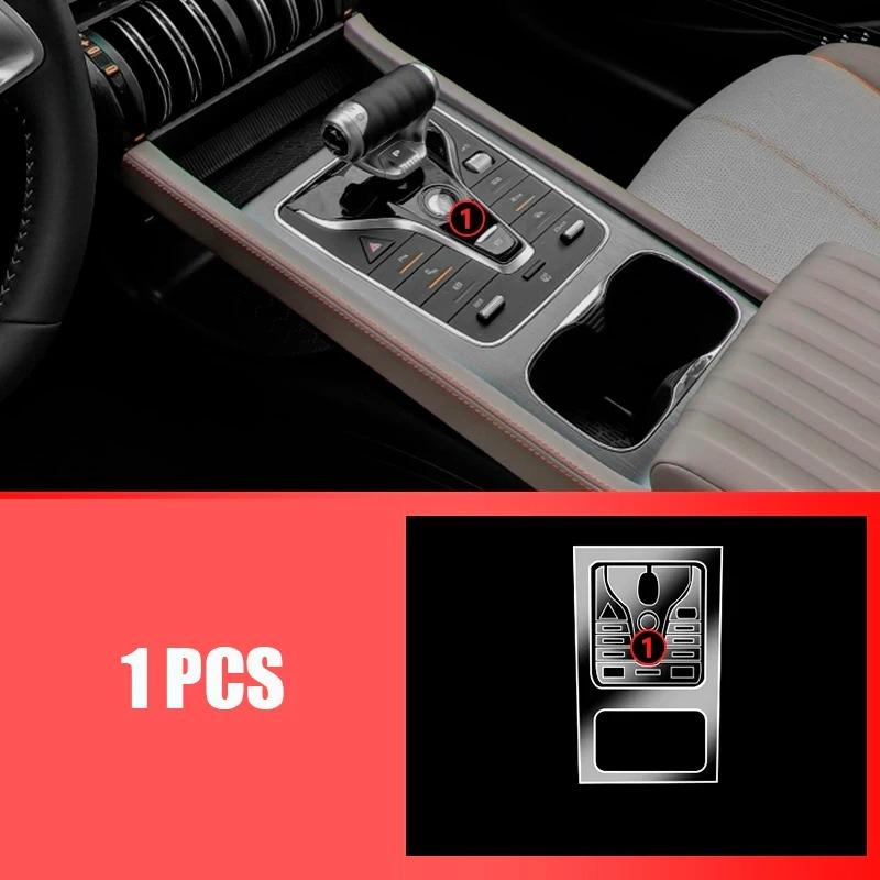 For BYD Atto 3 Yuan Plus 2023 2024 2025 Car Interior Center Console Transparent TPU Protective Film Anti-scratc Film Accessories