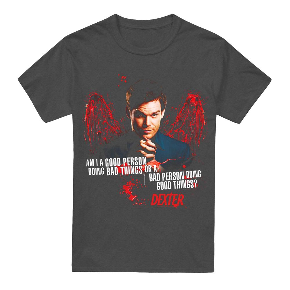 Dexter Unisex Adult Good Bad T-Shirt