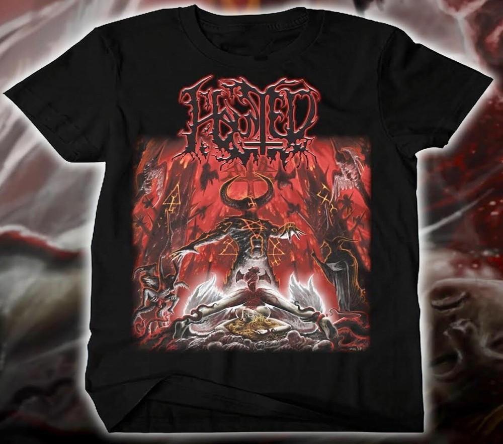 Vtg Sinister Band Spawnings Heavy Cotton Black All Size Unisex Shirt TT170 Unisex T-Shirt S