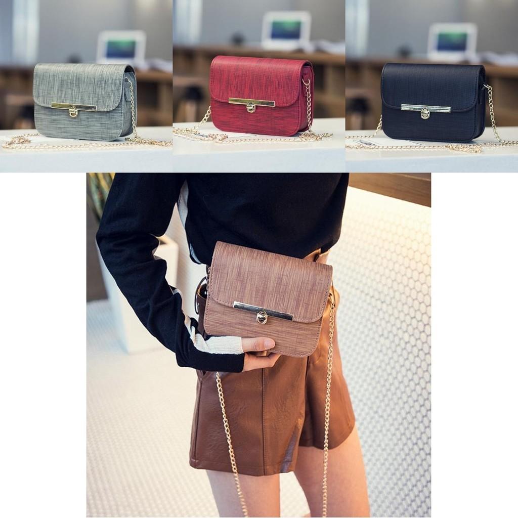 Elegant Handbag Pu Leather Shoulder Bag With Chain For A Sophisticated Look