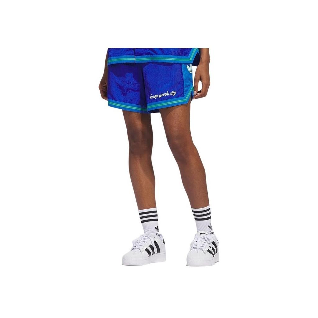 adidas Originals Letter Woven Fitness Training Sports Casual Shorts Unisex Bottoms Navy IT9952