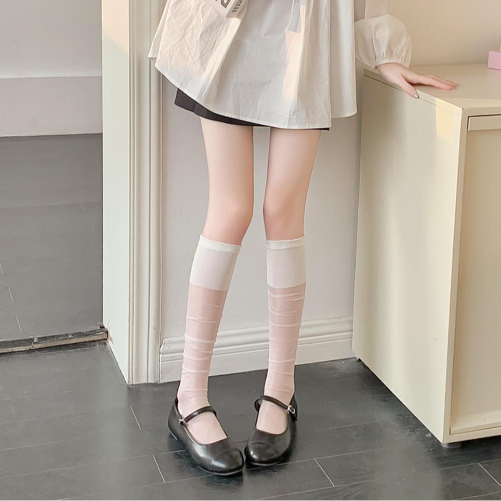 

Love Lace Sexy Socks White Lolita Socks Casual Women simple