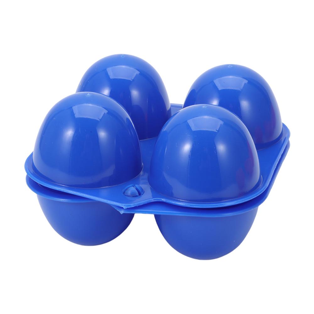 2/4 Fächer Outdoor Faltbarer Halter Organizer Koffer Eierablage Eieraufbewahrungsbox Tragbar