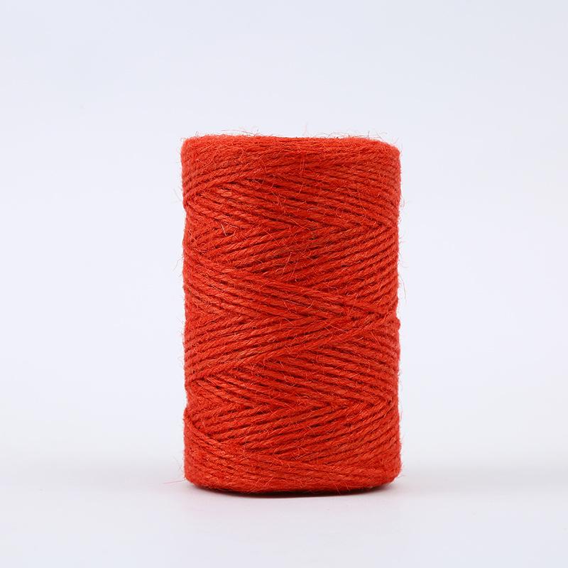 Color Cylindrical Hemp Rope Diy Hand-Woven Tapestry Decorative Wire, Photo Frame Decorative Material Rope Accessories
