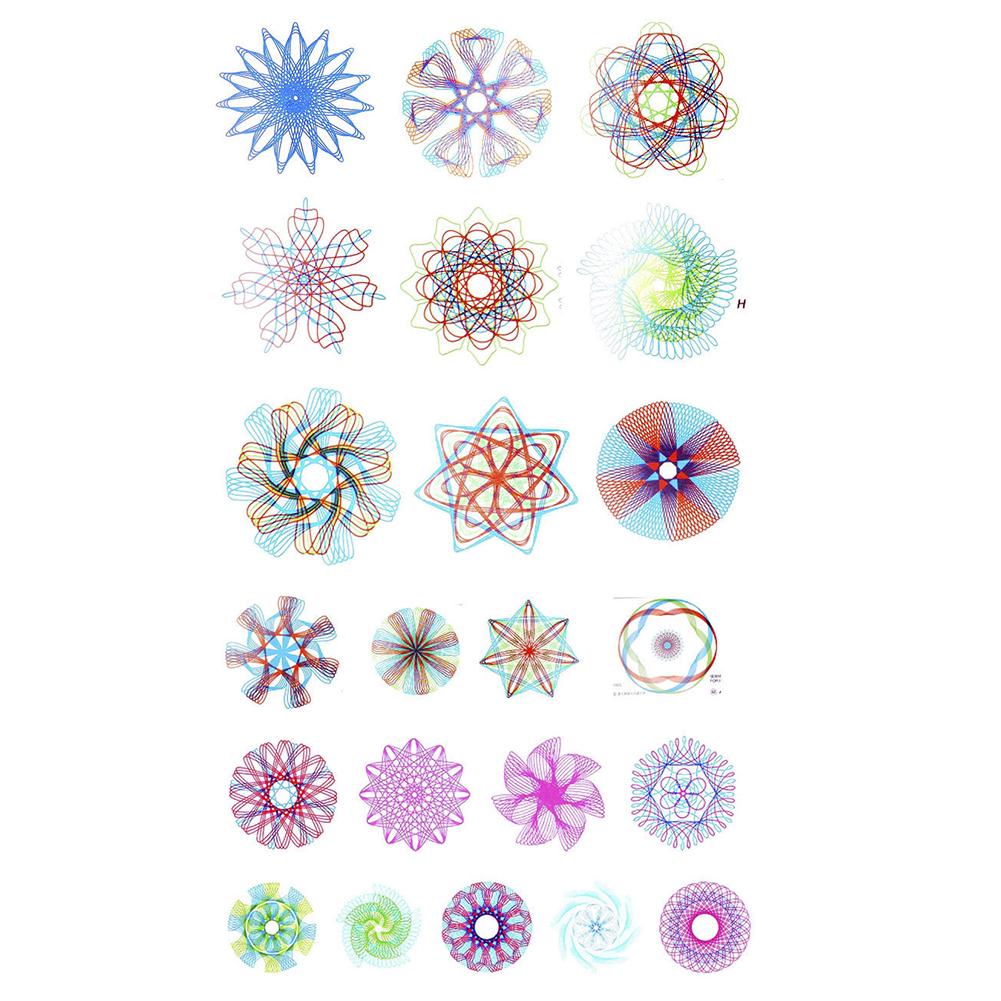 Spiral Drawing RulerToys Intellectual Gift Art Designer Board for Kids Children