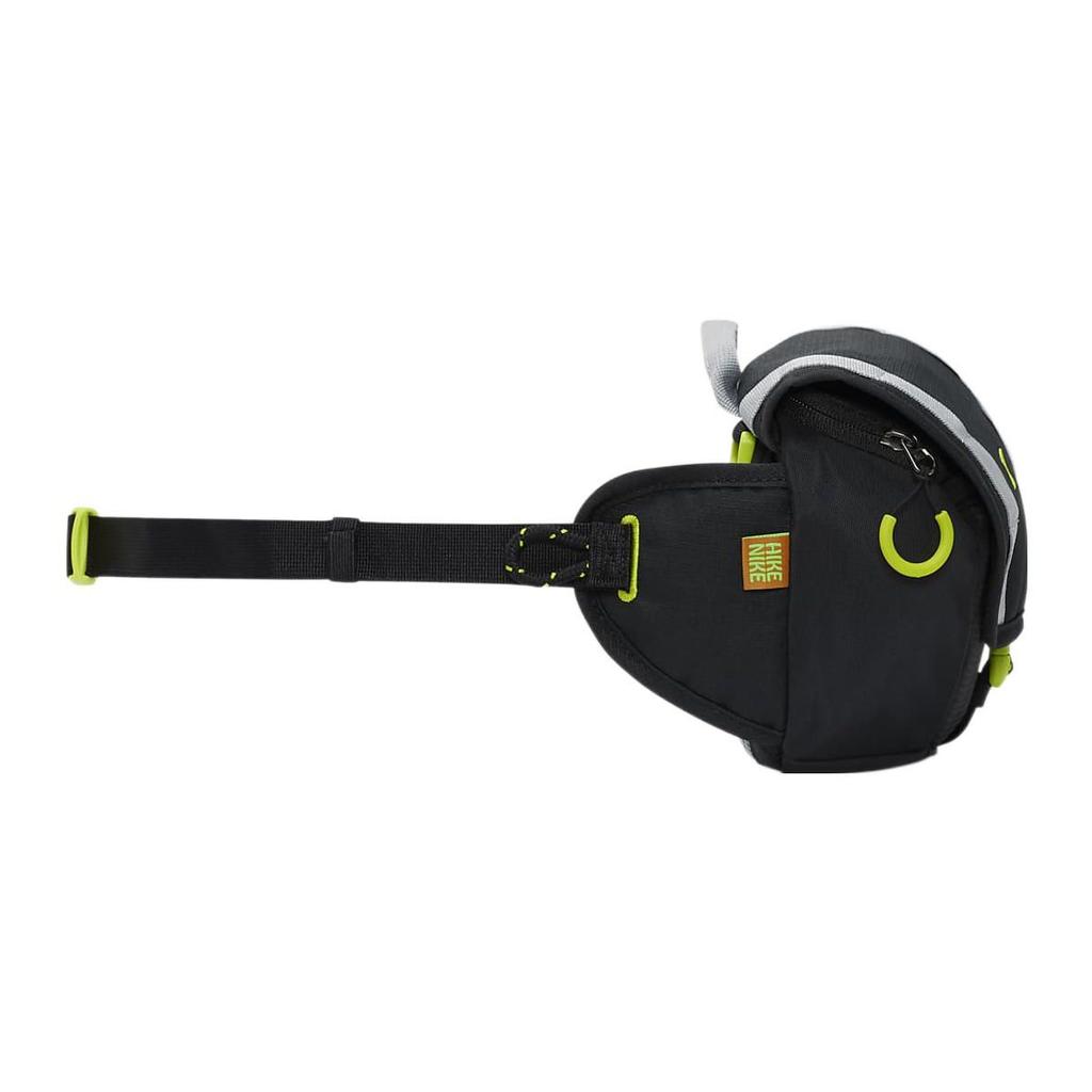 Nike Color Block Webbing Strap Design Fabric Shoulder Crossbody Waist Bag Unisex bags Black Gray DJ9681-010