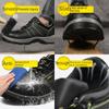 Men's Labor Insurance Shoes, Anti-smashing and Anti-puncture Protective Shoes, Steel Bag Head Safety Work Shoes, Insulating Shoes