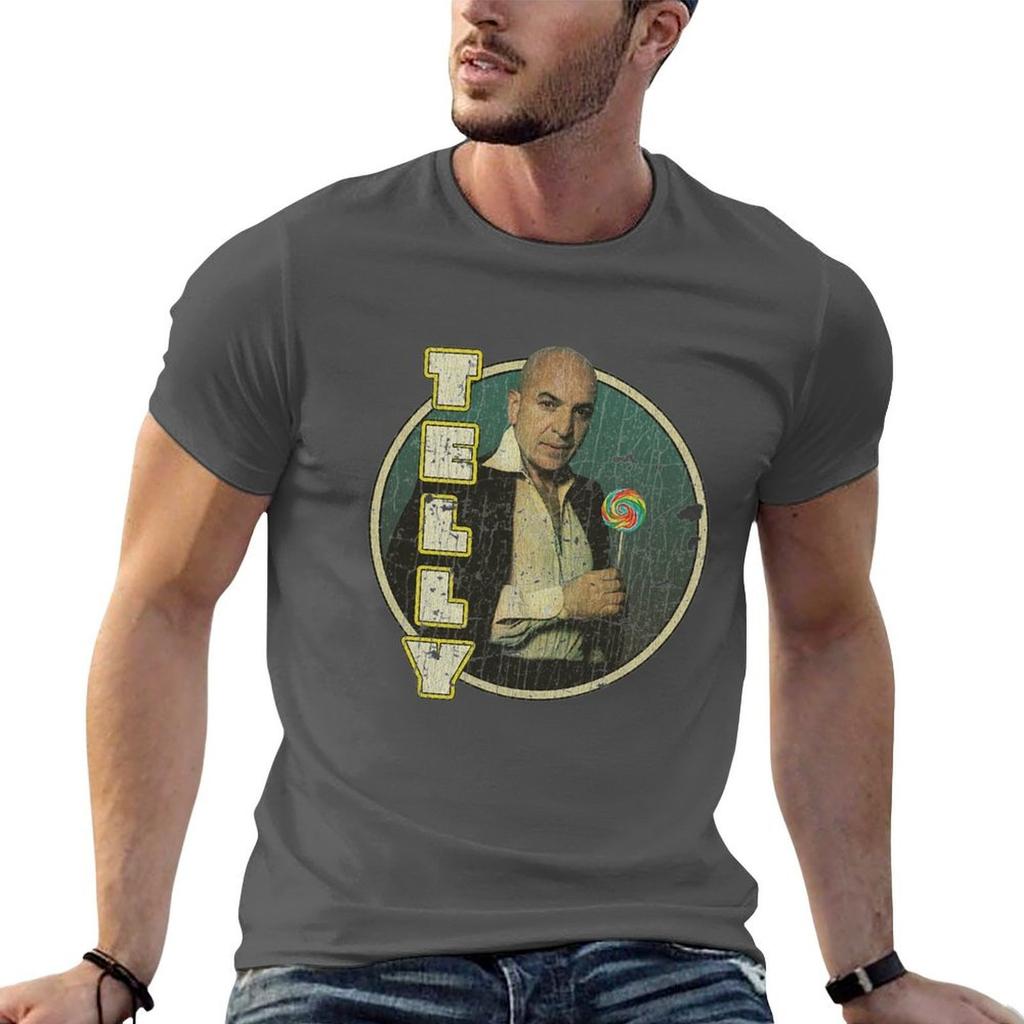 T-shirt Kojak T-shirt Unisex T-shirt di Alta Qualità Marca di Lusso T-shirt Casual Unisex Per Unisex Grafica Divertente T-shirt