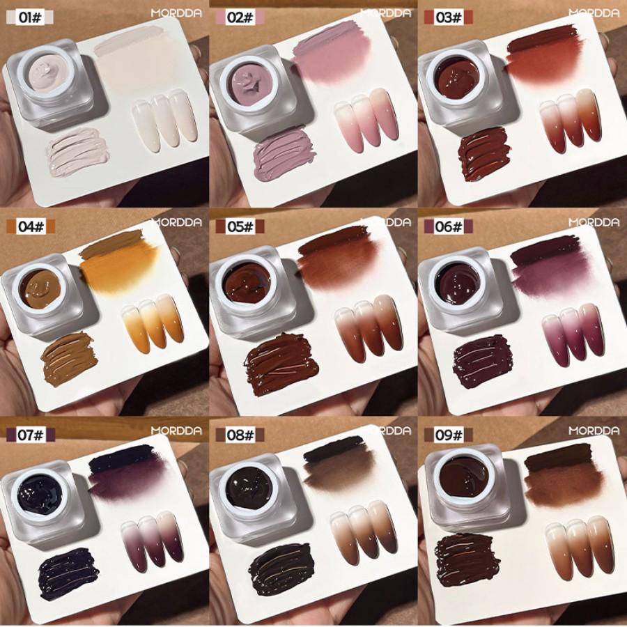 

2024 Autumn/Winter Silk Road Gradient Gel Polish: High-Saturation, Blendable Colors