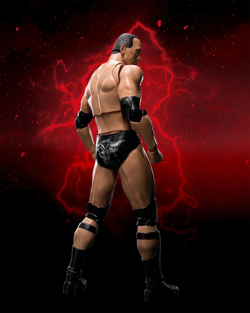 S.H.Figuarts WWE The Rock (approx. 160mm tall) PVC & ABS articulated figure